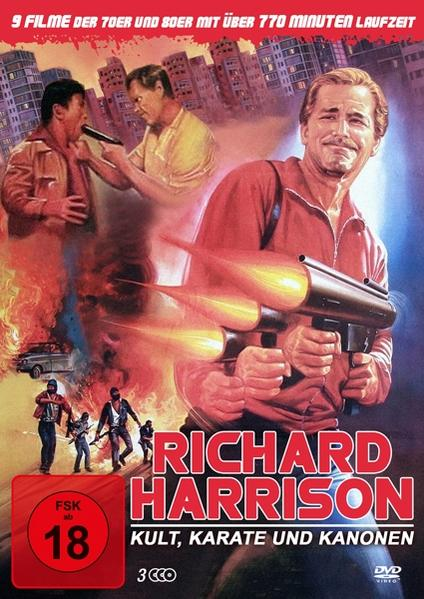 Richard Harrison-Kult,Karate Kanonen und DVD