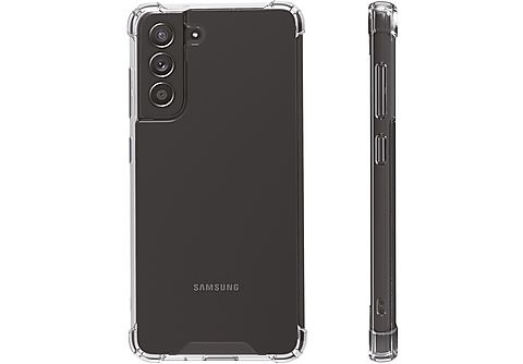 VIVANCO 62535 Schutzhülle Safe & Steady für Samsung Galaxy S21 FE, Anti Shock, transparent