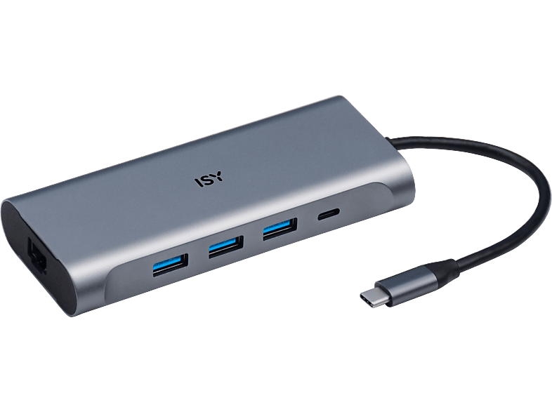 ISY Iad-1025 Usb-c 6-in-1 Multi Adapter (pd)