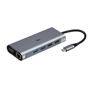 ISY IAD-1026 USB-C 7-in-1 Multiport Adapter (PD)