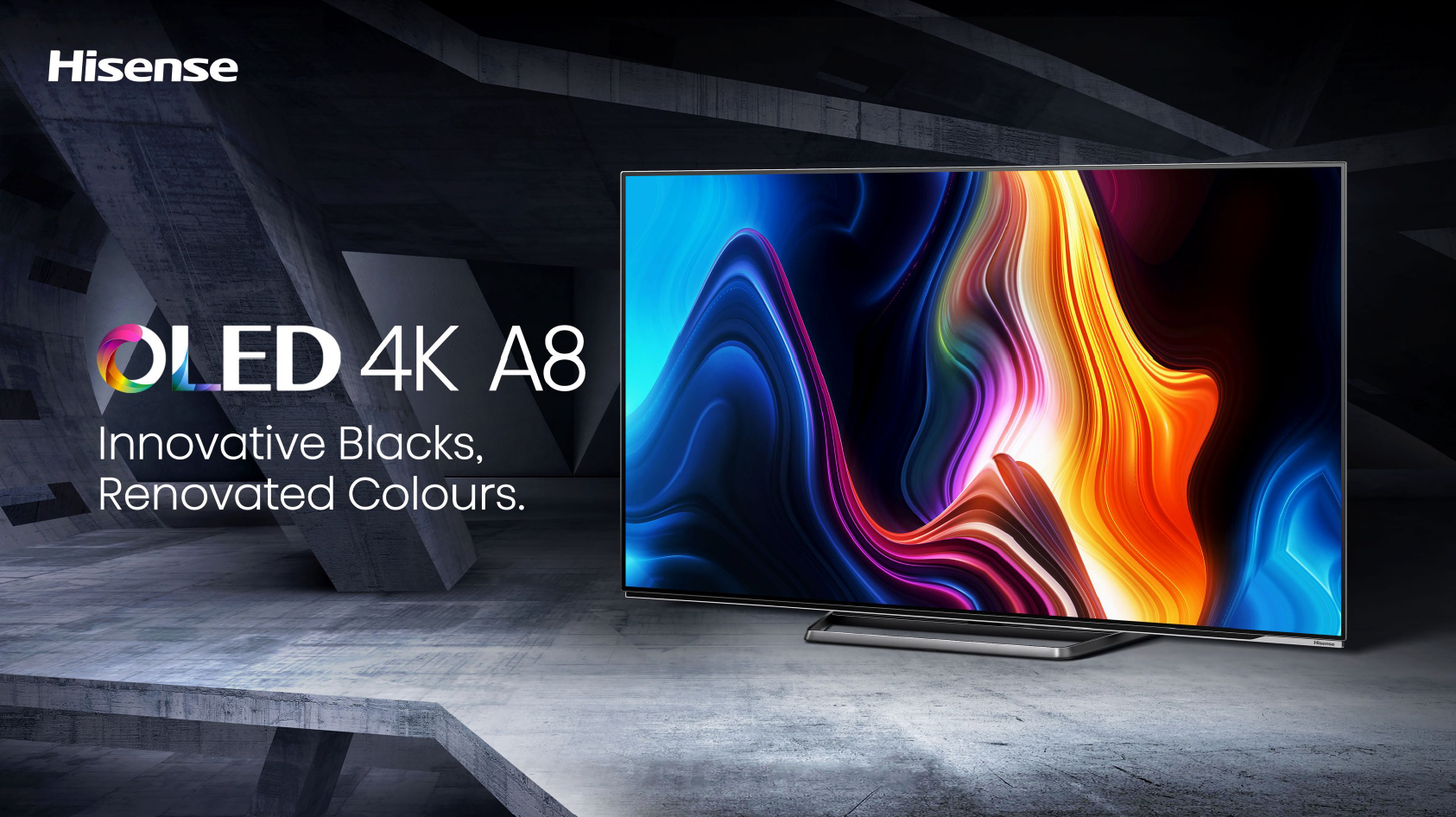 HISENSE 55A85G Fernseher 55 Zoll 4K Smart OLED TV