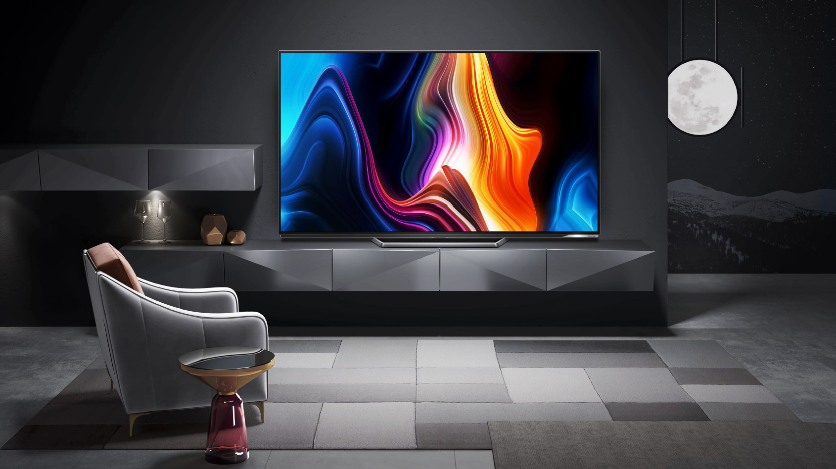 HISENSE 55A85G Fernseher 55 Zoll 4K Smart OLED TV