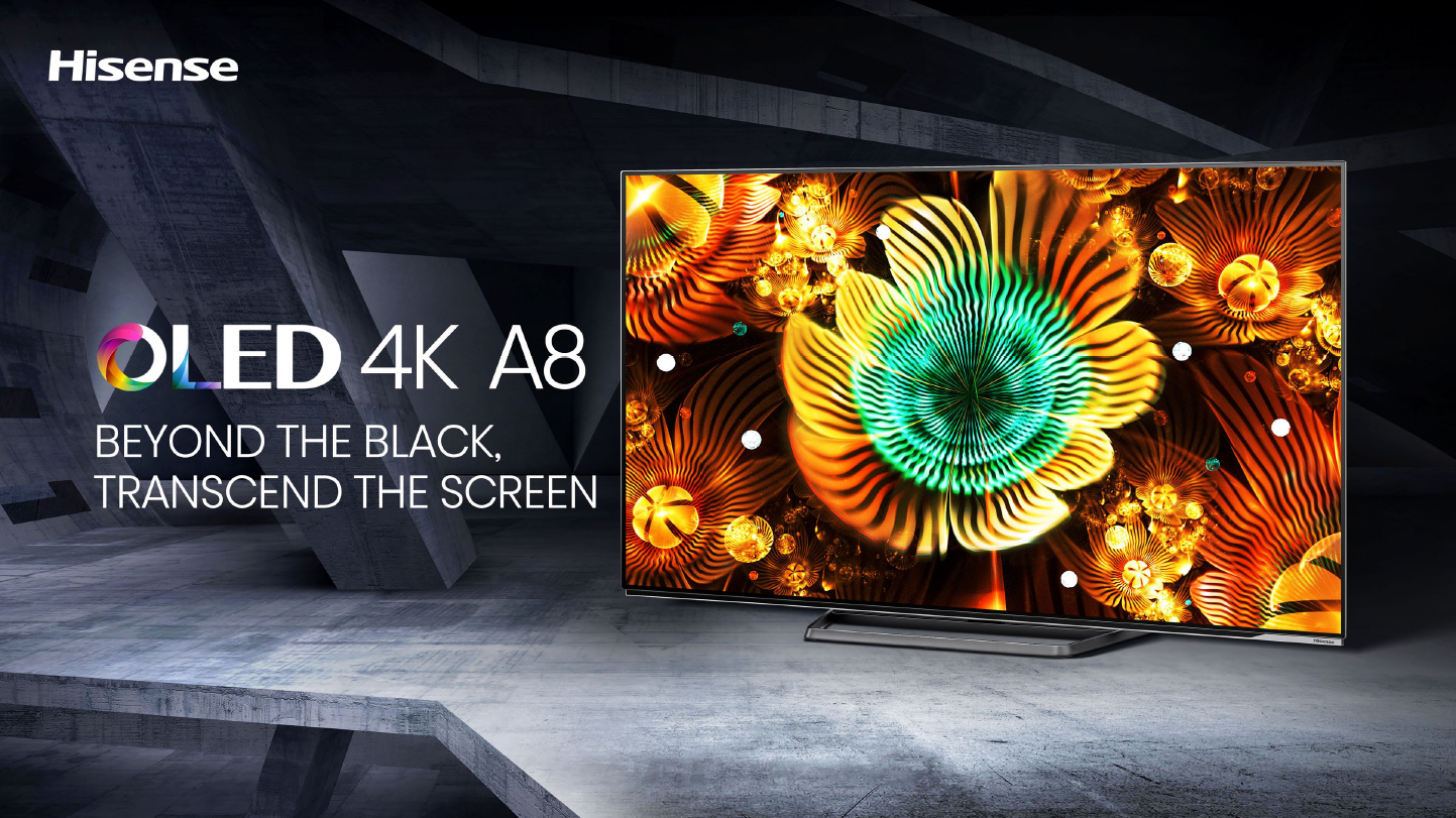 HISENSE 55A85G Fernseher 55 Zoll 4K Smart OLED TV