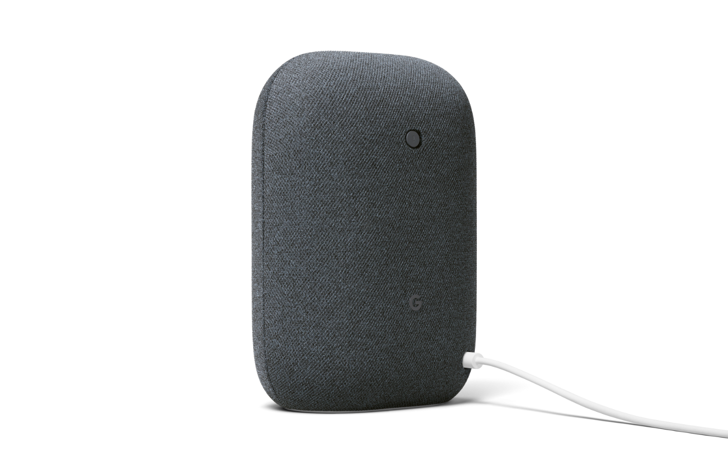 GOOGLE Nest Audio Smart Speaker, Karbon