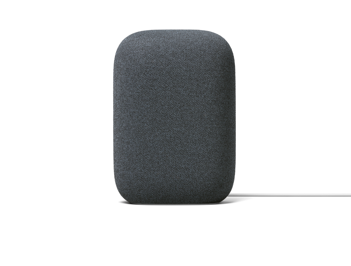 GOOGLE Nest Audio Smart Speaker, Karbon