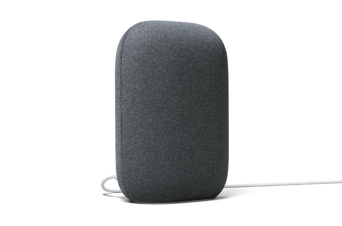 GOOGLE Nest Audio Smart Speaker, Karbon