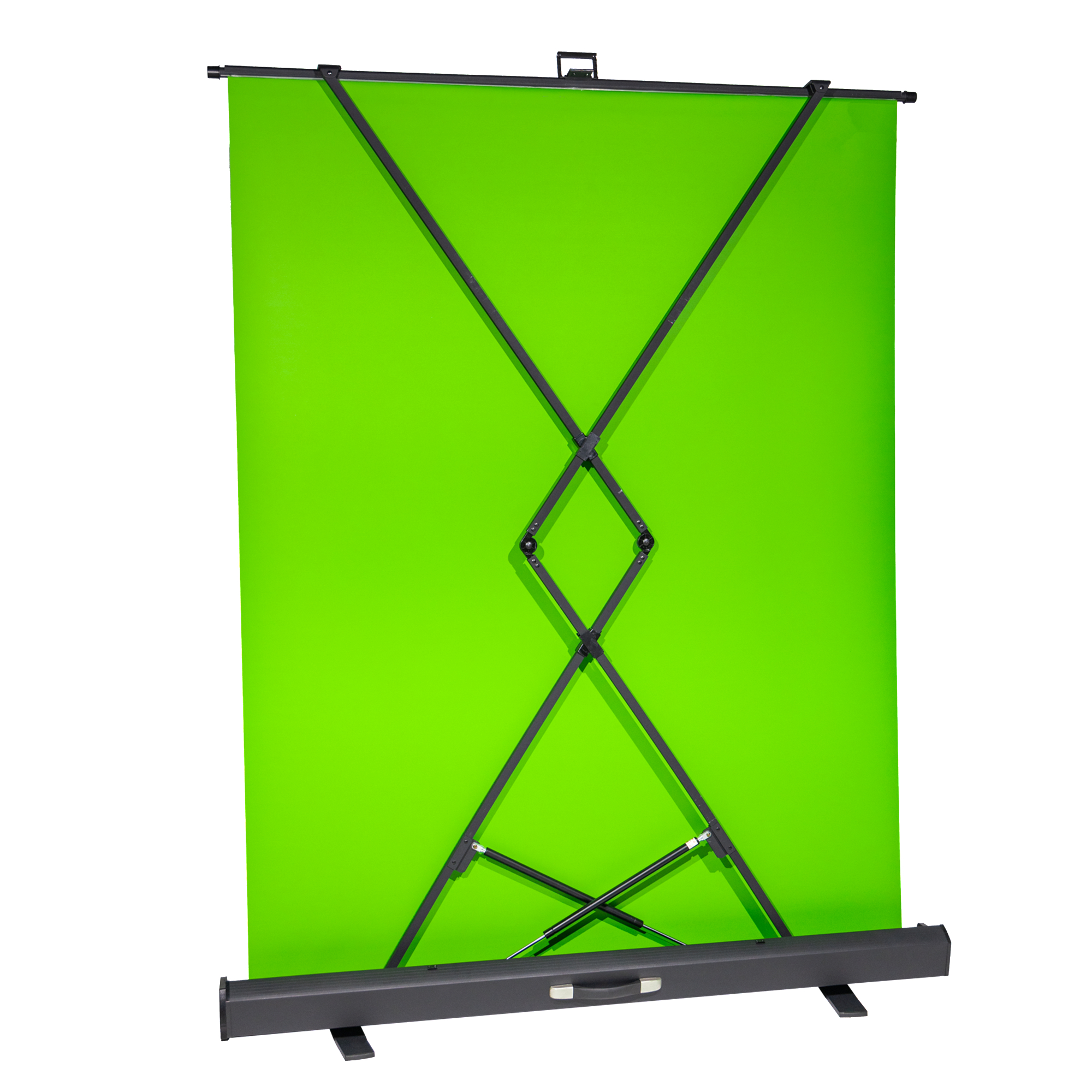 ROLLEI Greenscreen, Ausziehbarer Hintergrund, Grün/Schwarz