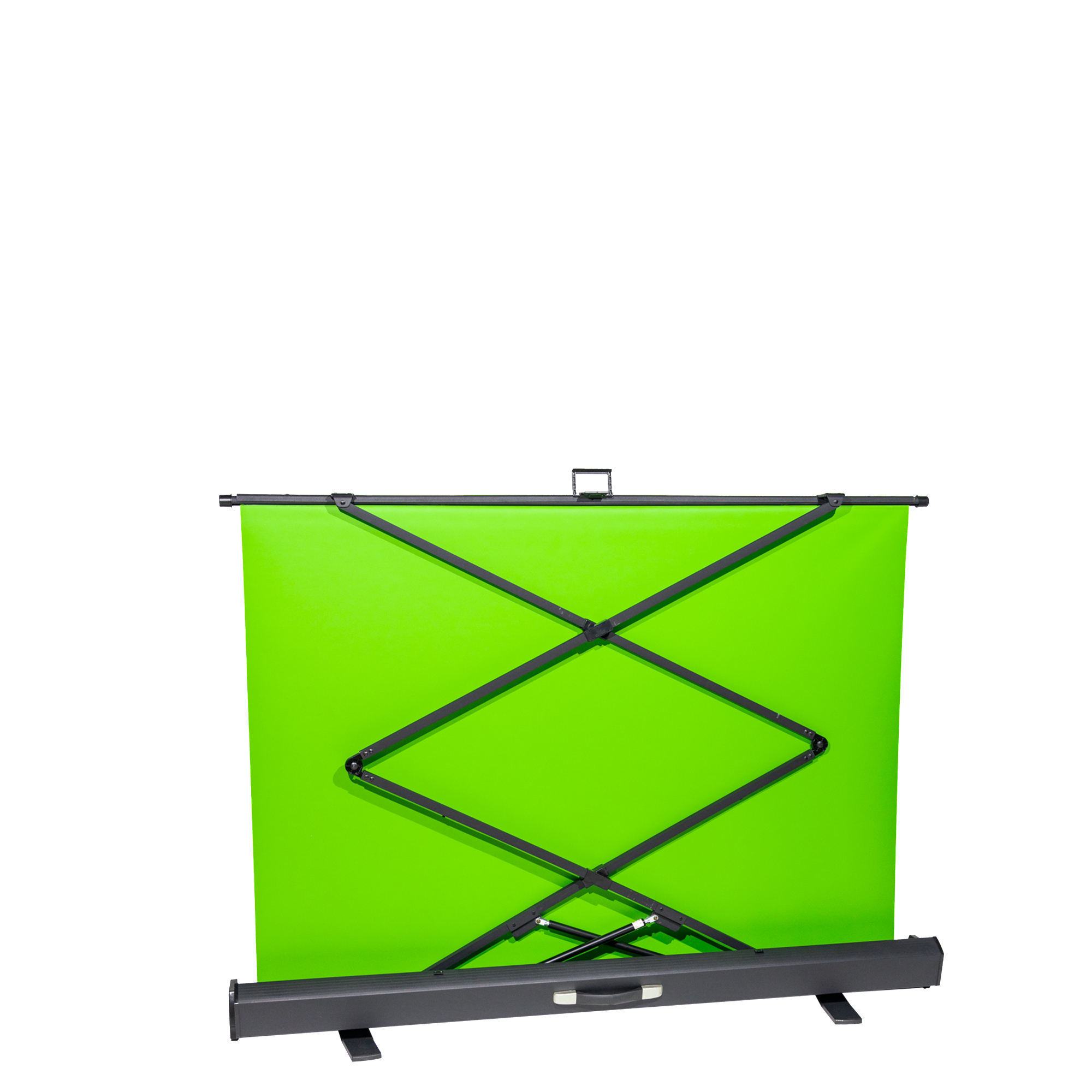 ROLLEI Greenscreen, Ausziehbarer Hintergrund, Grün/Schwarz