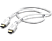 HAMA Type-C/Type-C USB 2.0 adatkábel, 1,5 méter, fehér (183328)