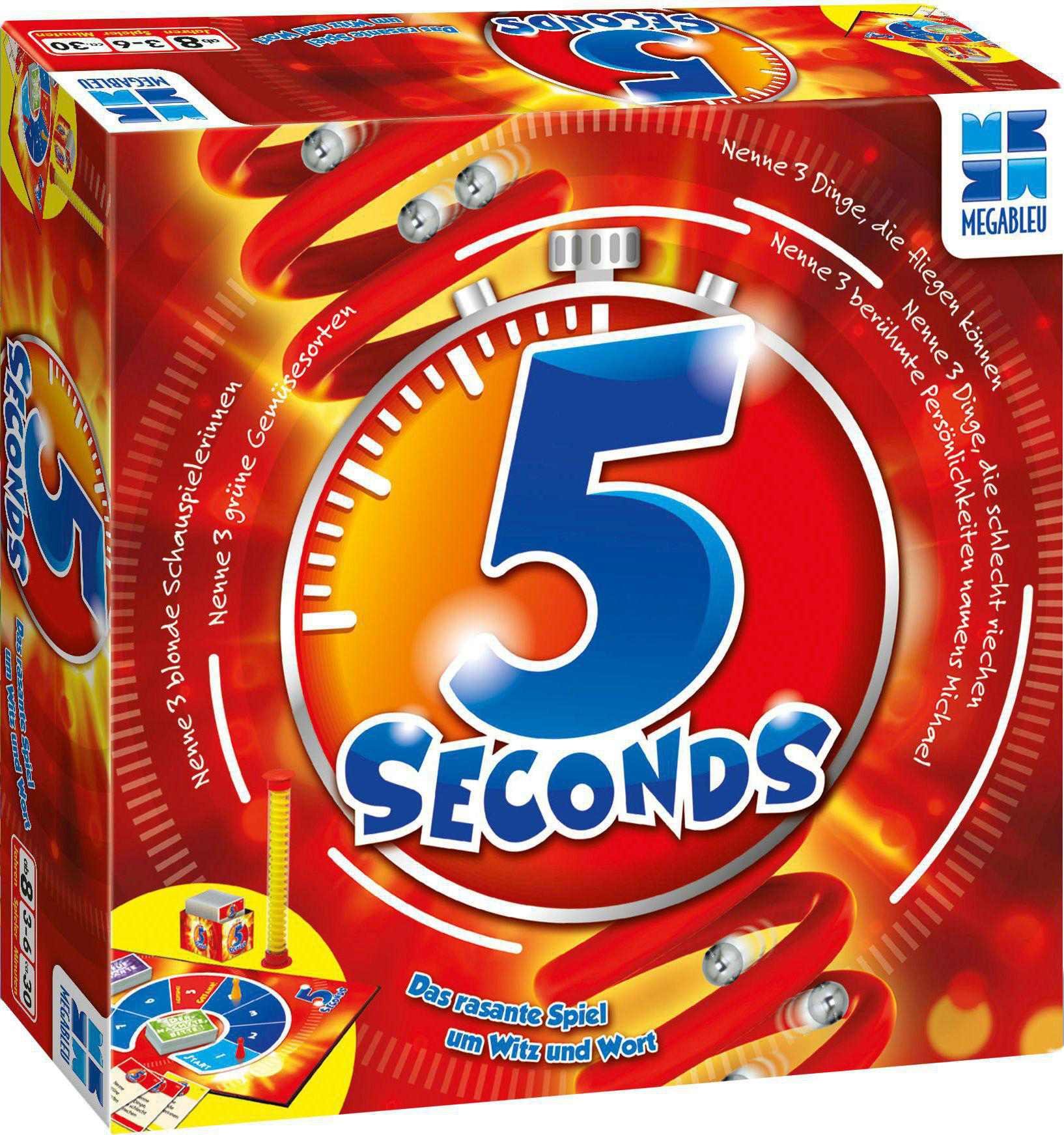 HUTTER 5 Seconds Gesellschaftsspiel Mehrfarbig