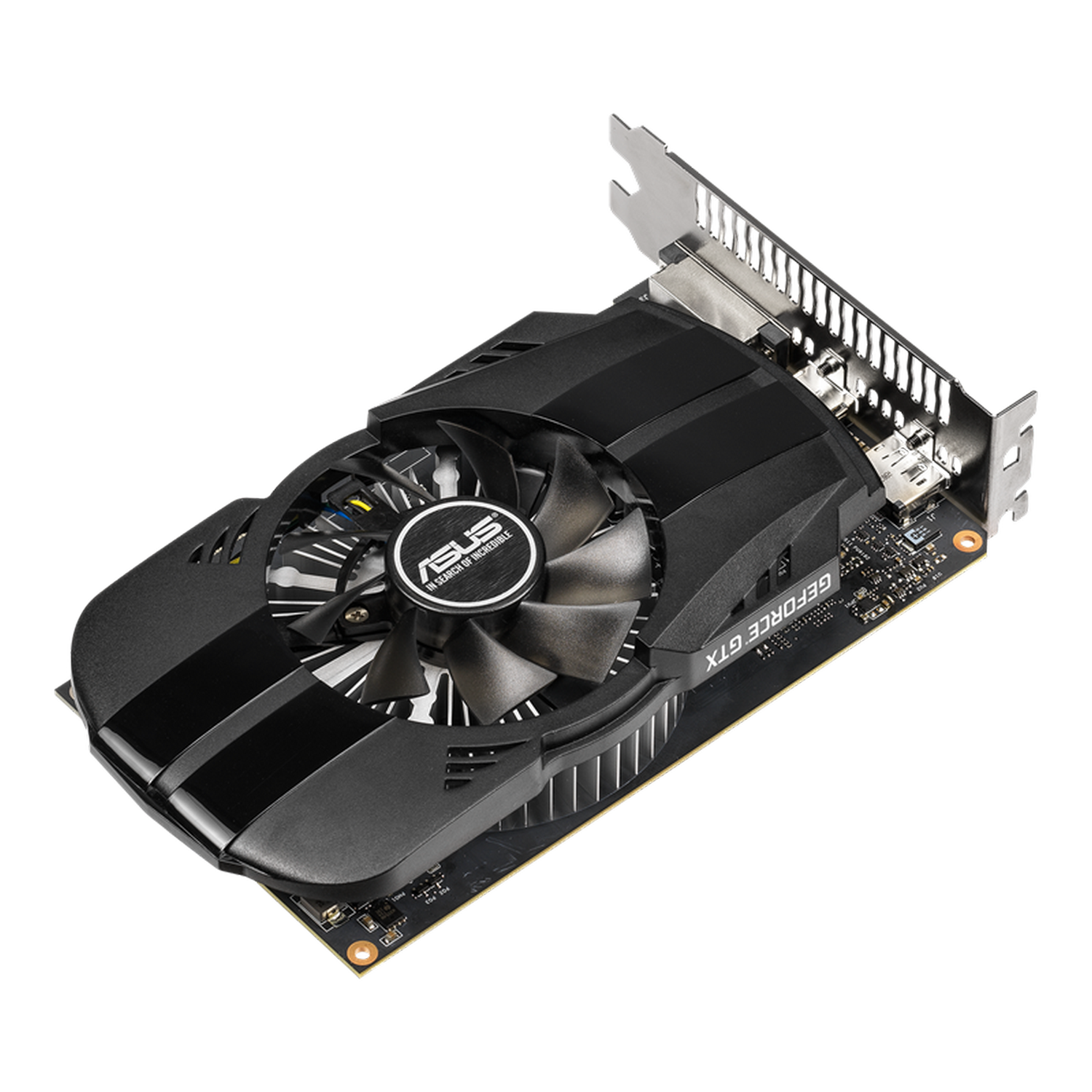 Tarjeta gráfica - ASUS Phoenix GeForce® GTX 1650 OC Edition, 300 W, 4 GB, GDDR5, PCI Express 3.0, IP5X, Negro