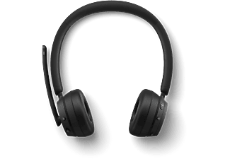 Auriculares inalámbricos - Microsoft Modern Wireless Headset, 28 mm, 91 dB, 50 horas, Bluetooth, Negro