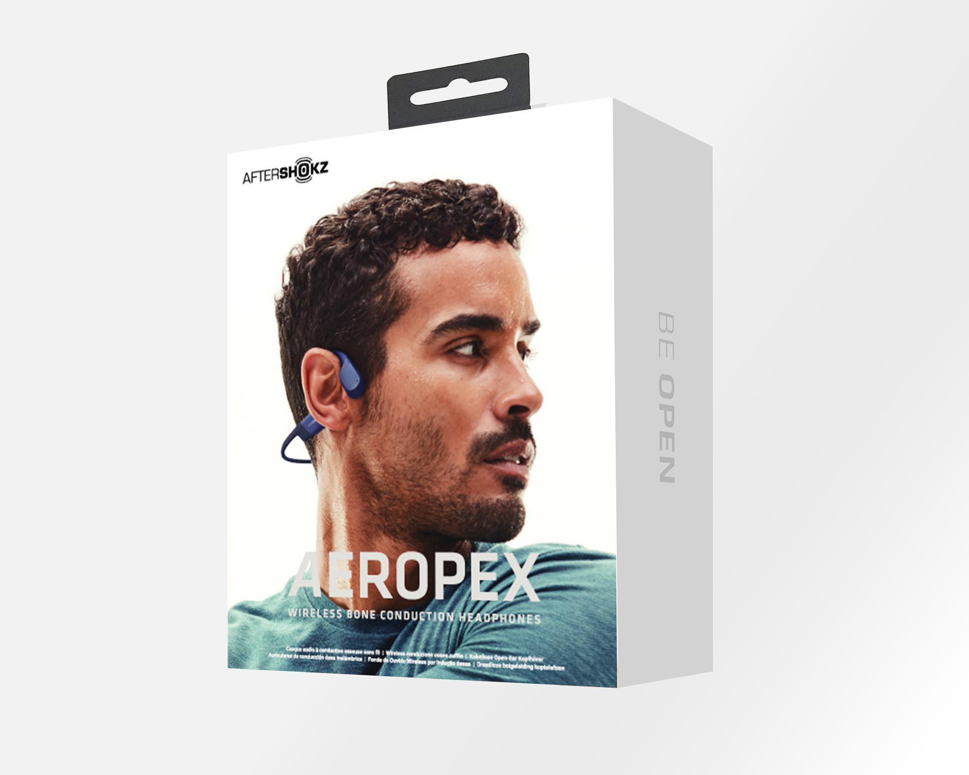 AFTERSHOKZ AEROPEX, Open-ear Headset Bluetooth Blau