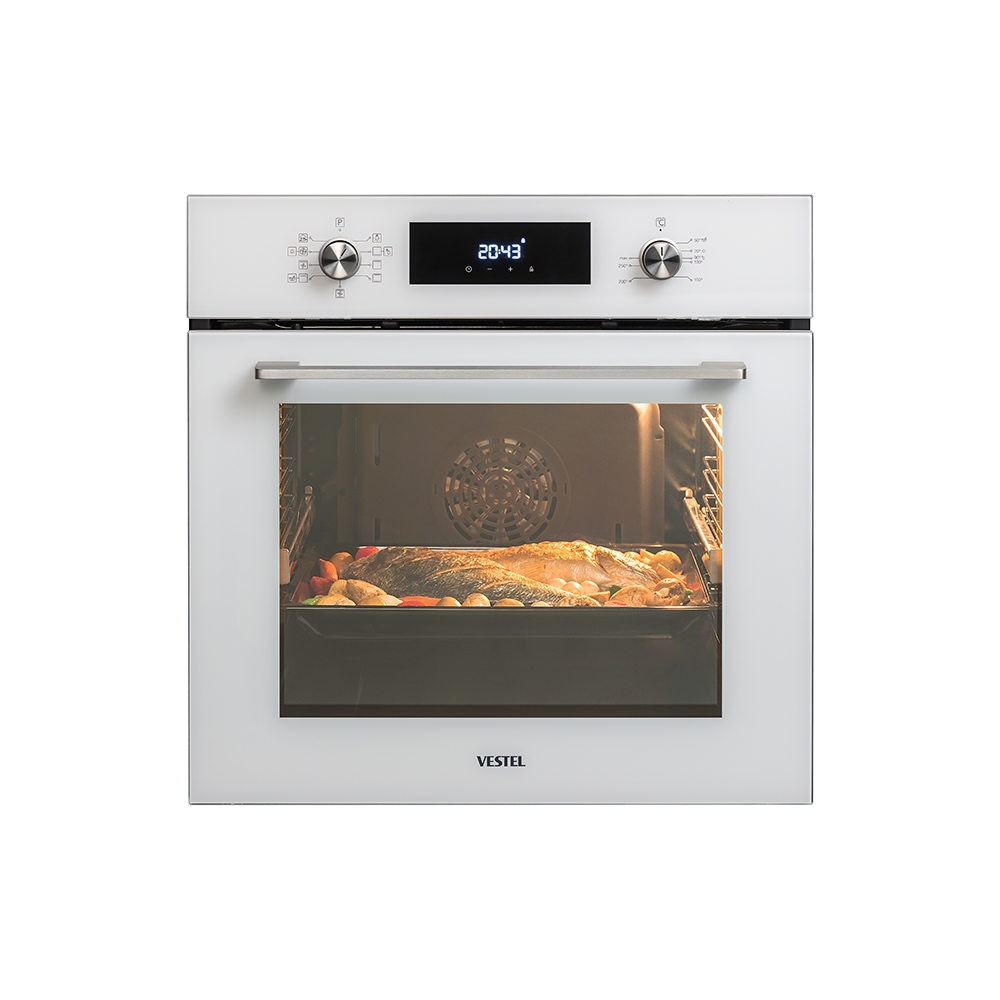 VESTEL AF-8685 YB 69 Litre Ankastre Fırın Beyaz