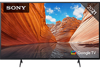 SONY KD-55X80J LED TV (Flat, 55 Zoll / 139 cm, UHD 4K, SMART TV, Google TV)