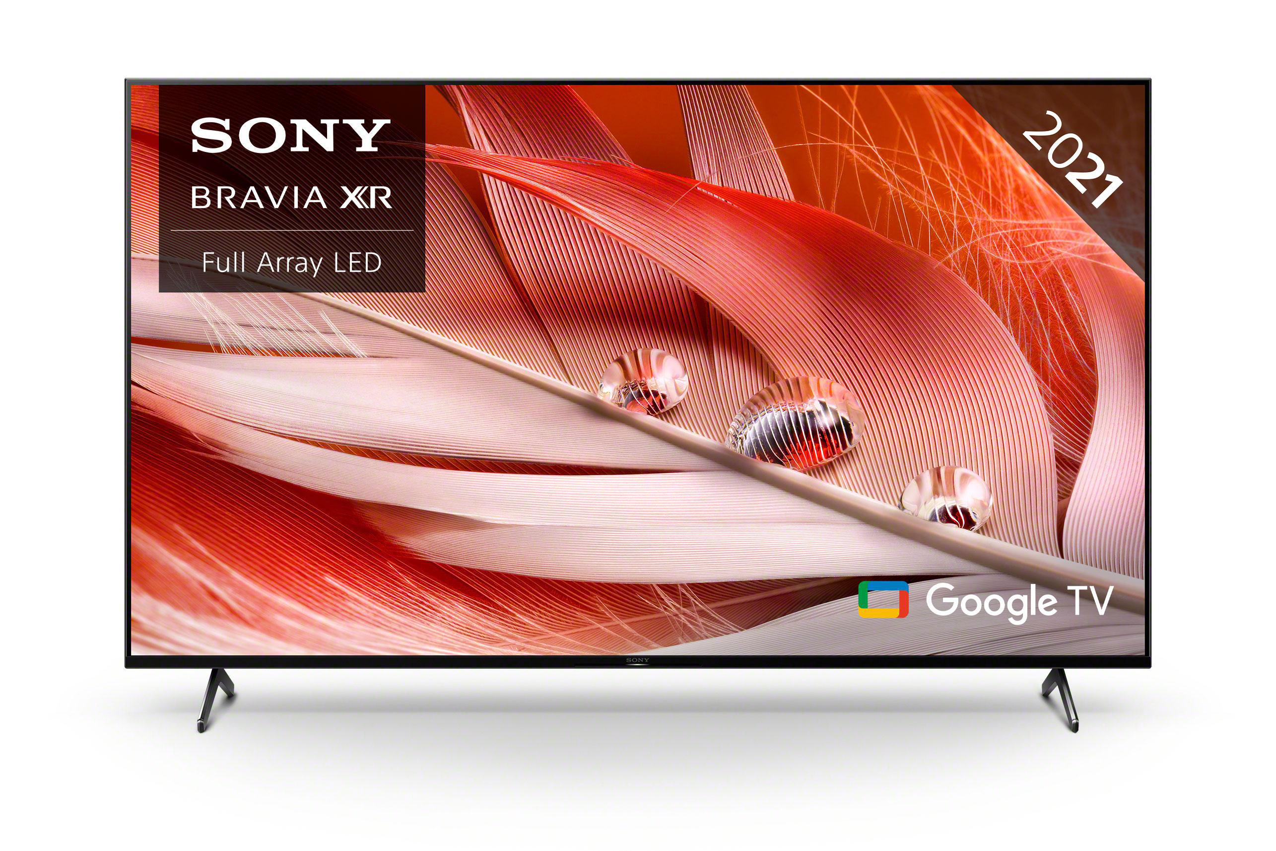 SONY XR-50X90J UHD (Flat, TV, Google 50 Zoll TV) 126 cm, 4K, / TV SMART LED
