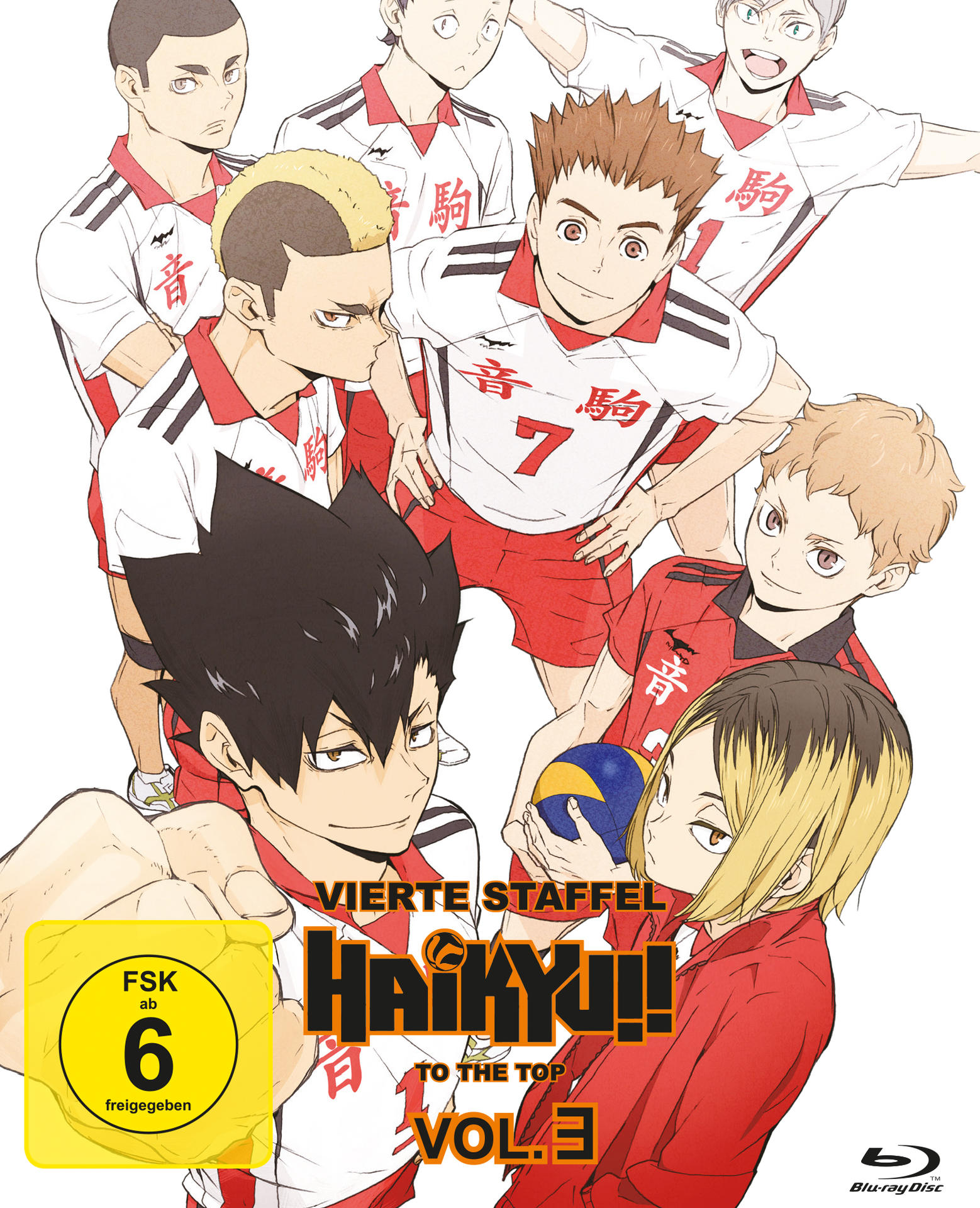 Haikyu!!: To the Top - Blu-ray Vol. 3 - 4. Staffel
