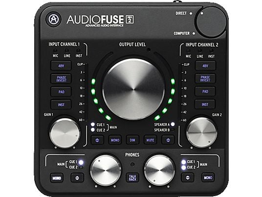 ARTURIA AudioFuse Rev2 - Interfaccia audio (Nero)