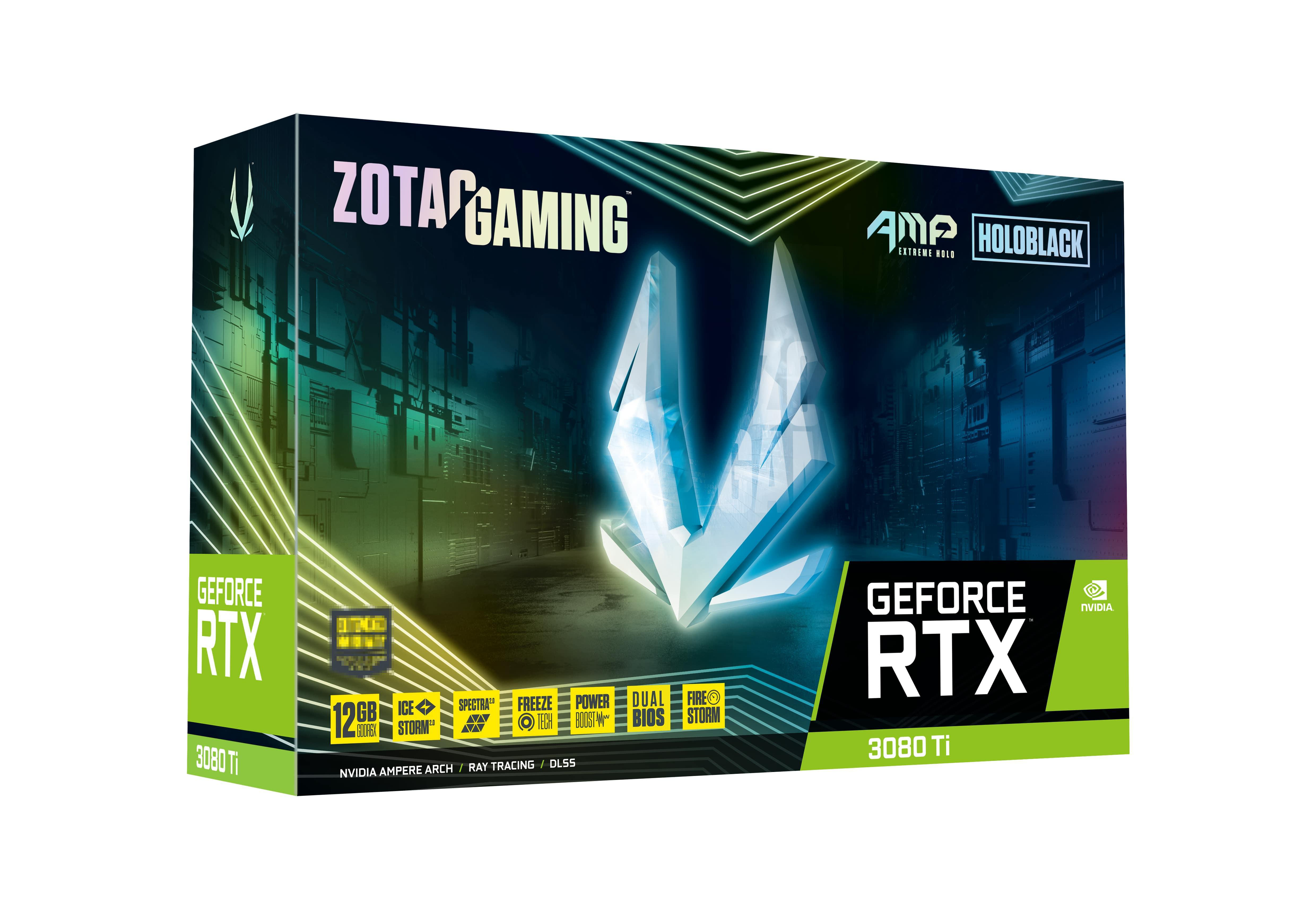 ZOTAC NVIDIA GAMING GEFORCE RTX™ 3080 Ti AMP EXTREME HOLO (ZT-A30810B-10P) (NVIDIA, Grafikkarte)