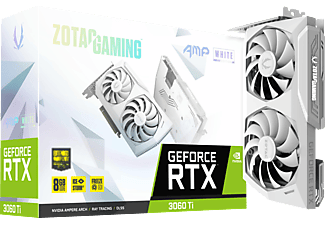 ZOTAC GeForce RTX™ 3060 Ti AMP White Edition 8GB LHR (ZT-A30610F-10PLHR) (NVIDIA, Grafikkarte)