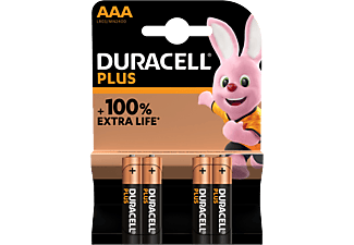 DURACELL Plus Power AAA-batterier 4-pack