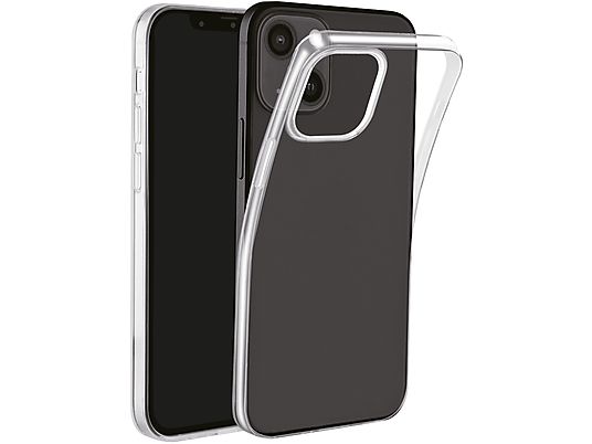 VIVANCO 62823 Schutzhülle Super Slim Backcover, für Apple iPhone, Transparent