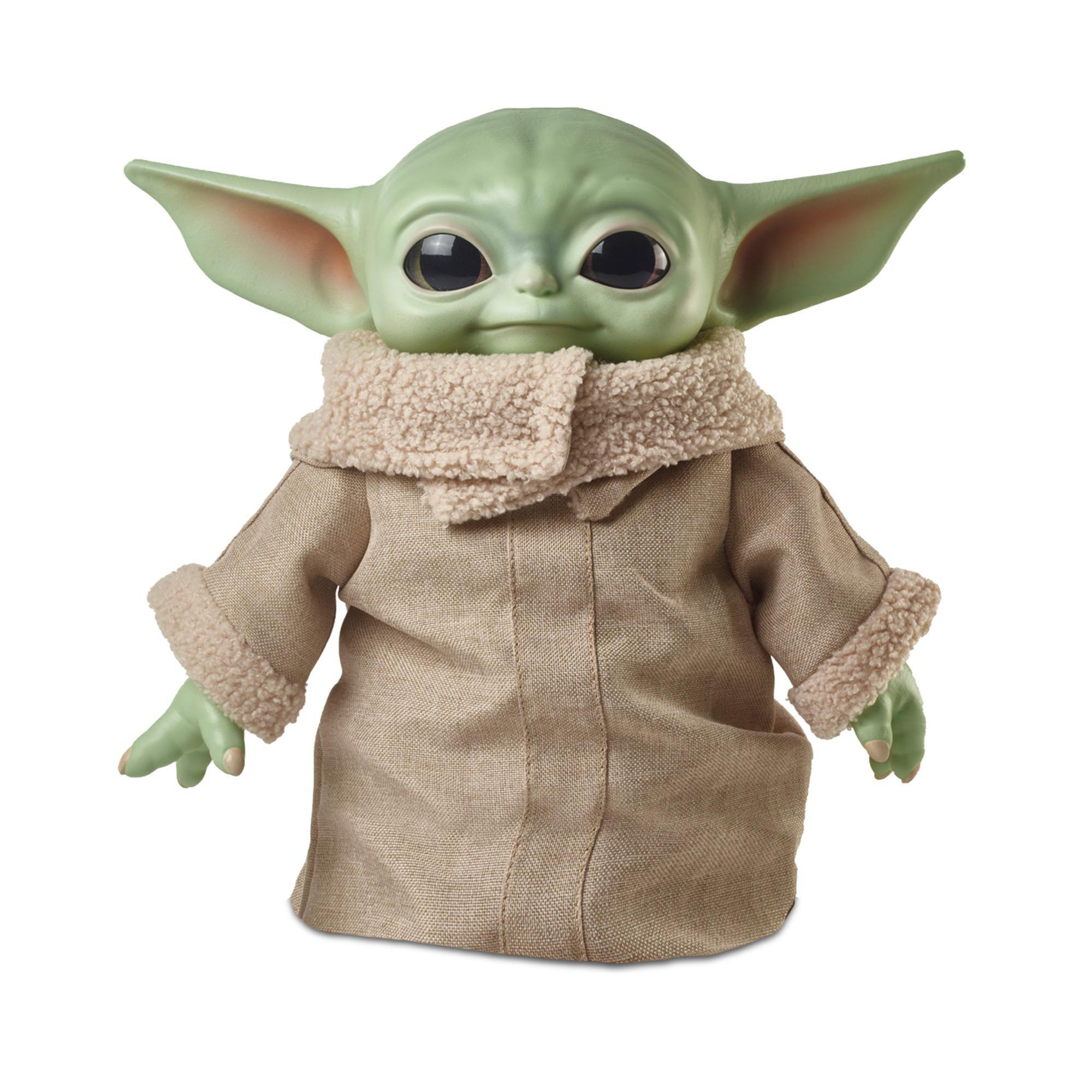MATTEL „The Child“ Plüschfigur, ca. 28 cm, Kuschelfigur Yoda The Mandalorian Plüschfigur Mehrfarbig