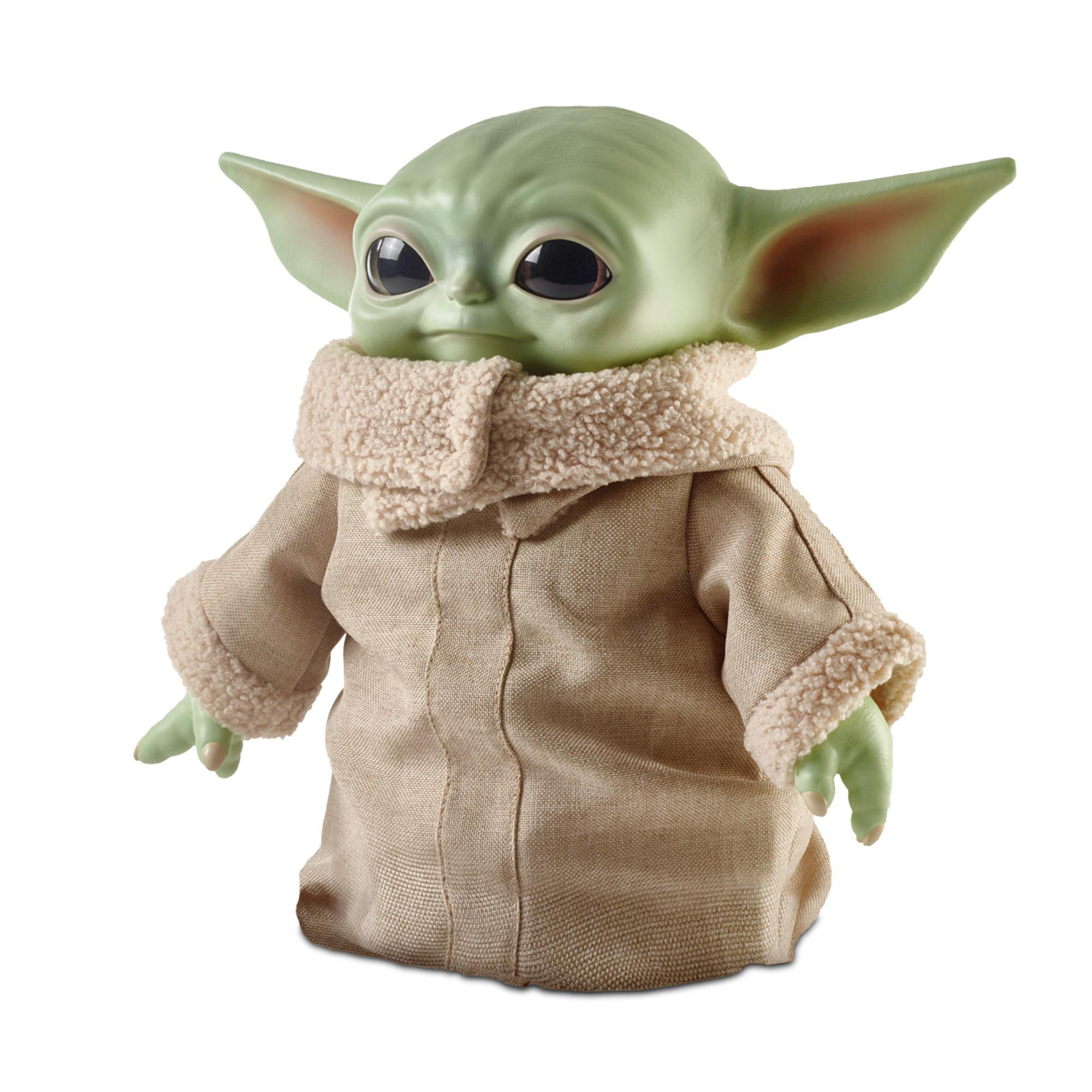 MATTEL „The Child“ Plüschfigur, ca. 28 cm, Kuschelfigur Yoda The Mandalorian Plüschfigur Mehrfarbig