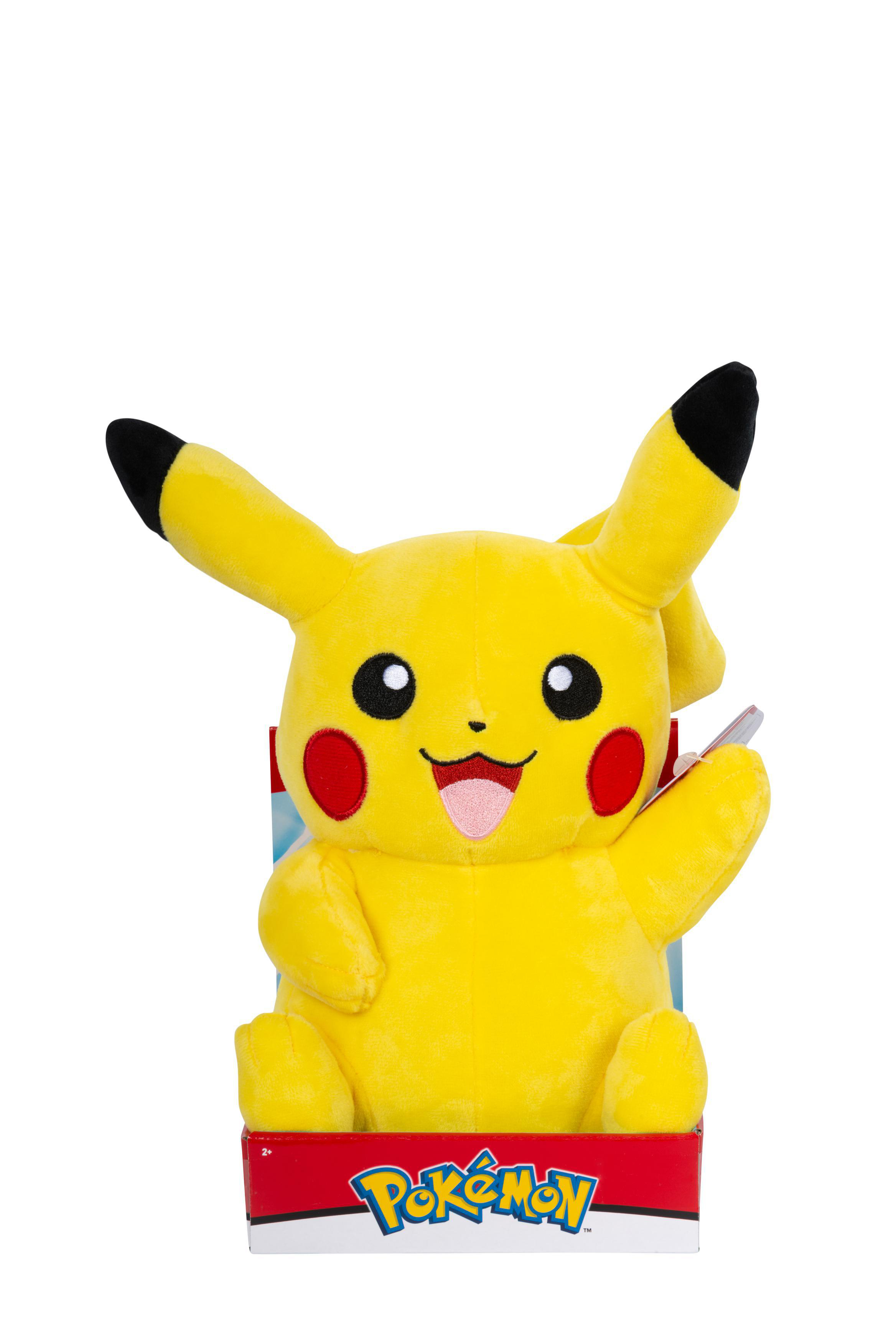 JAZWARES Pokémon - Pikachu Plüsch ca. - Plüschfigur 30 cm