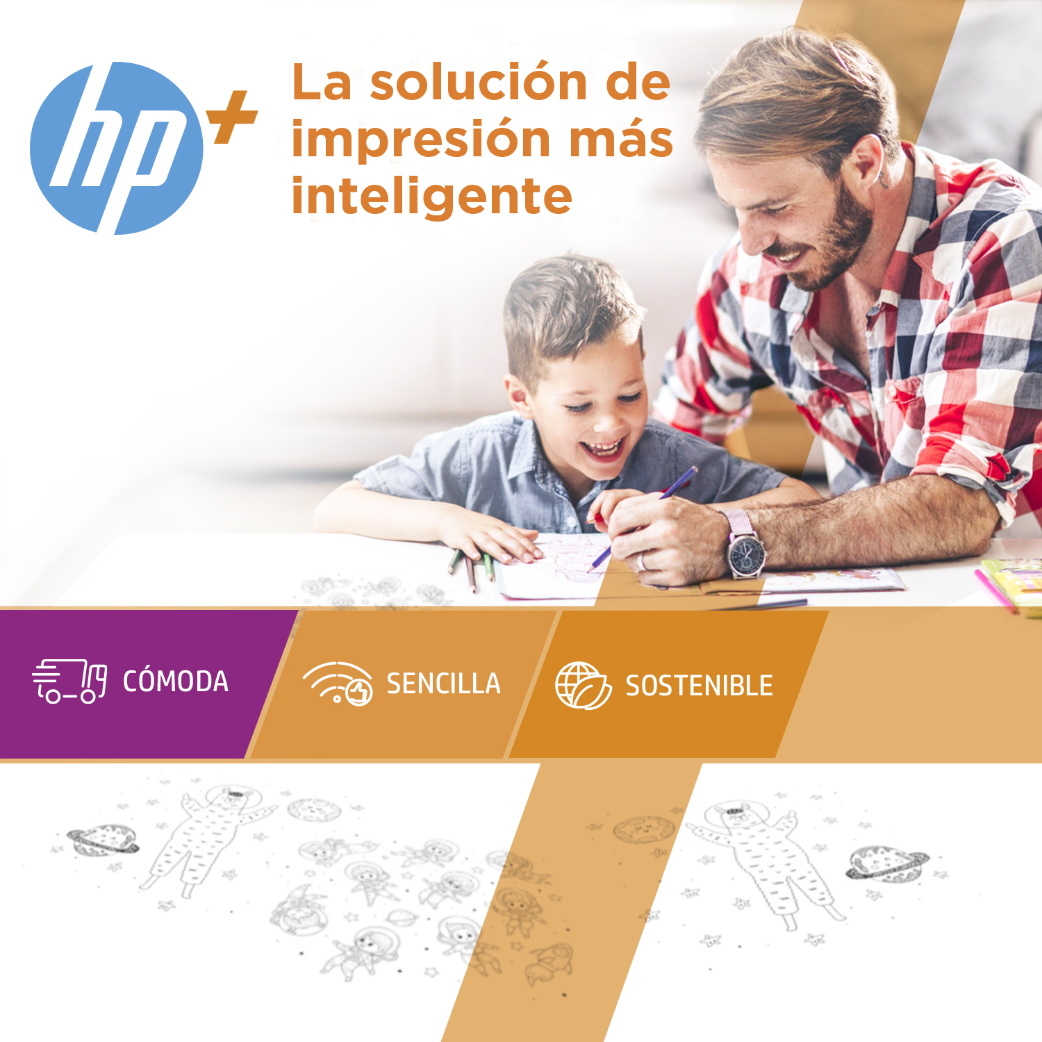 Impresora multifunción - HP Envy 6030e,Color/Mono,10 ppm,Inyección,Wi-Fi, 6 meses de impresión Instant Ink HP+