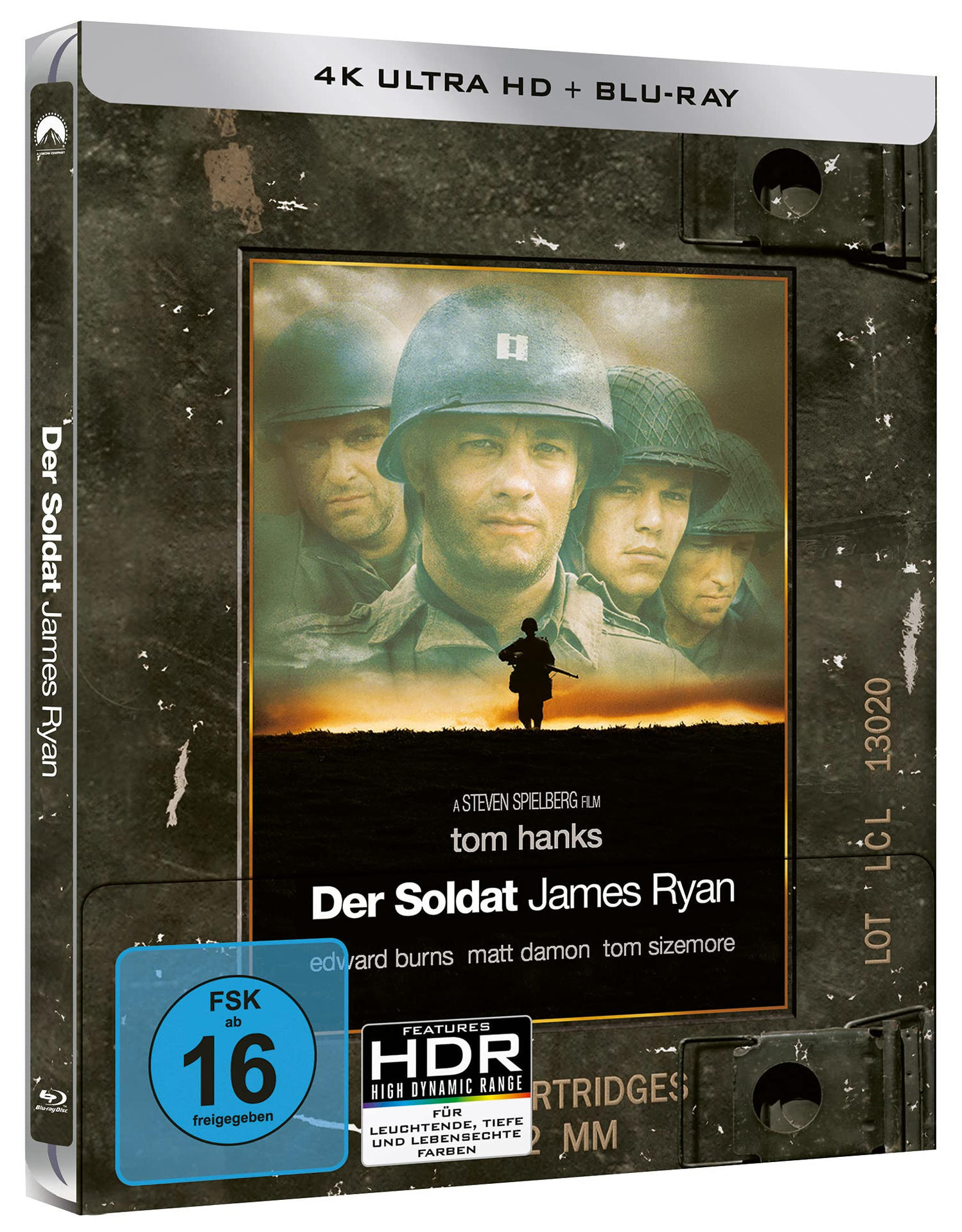 DVD des Films 'Der Soldat James Ryan' mit Tom Hanks auf dem Cover.