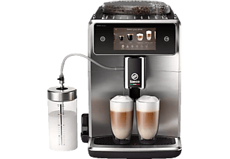 SAECO SM8785/00 XELSIS DELUXE Kaffeevollautomat Schwarz/Edelstahl