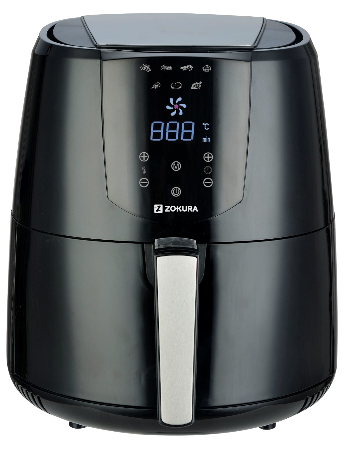 ZOKURA Z1231 Forrólevegős fritőz, 3.2l, 1400W