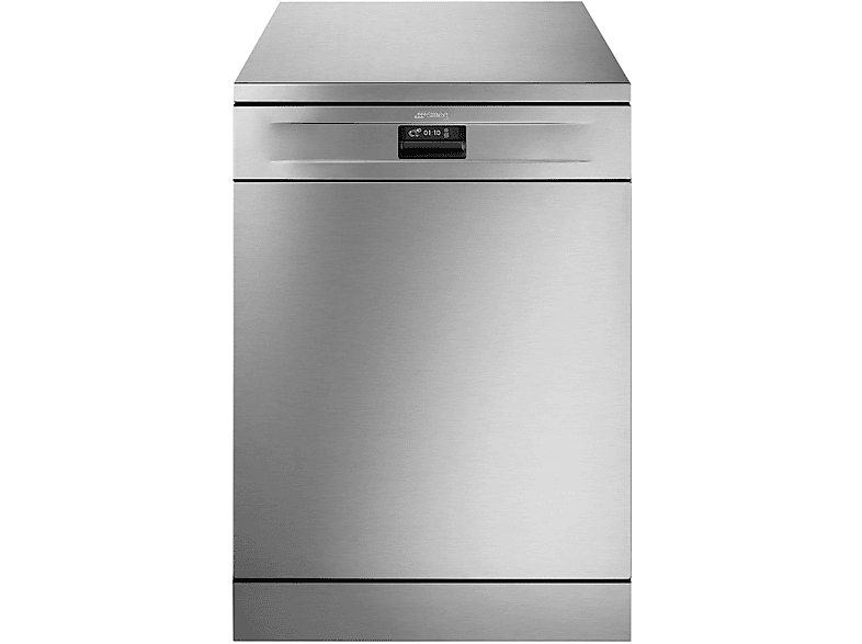 LAVASTOVIGLIE Libera installazione (FS) SMEG LVSP345BQX, Programmi 11, Dimensioni: L 59,8 cm, A 84,8 P 60 Rumorosità 44 dB(A), Consumo di acqua 9 l, Inox, Classe B