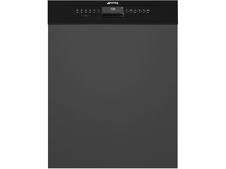 LAVASTOVIGLIE INCASSO Incasso built-in (BI) SMEG PL364CN, Programmi 11, Dimensioni: L 59,8 cm, A 81,8 P 57 Rumorosità 46 dB(A), Consumo di acqua 9 l, nero, Classe C