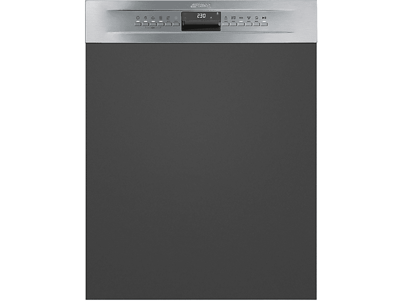 LAVASTOVIGLIE INCASSO Incasso built-in (BI) SMEG PL364CX, Programmi 11, Dimensioni: L 59,8 cm, A 81,8 P 57 Rumorosità 46 dB(A), Consumo di acqua 9 l, inox, Classe C