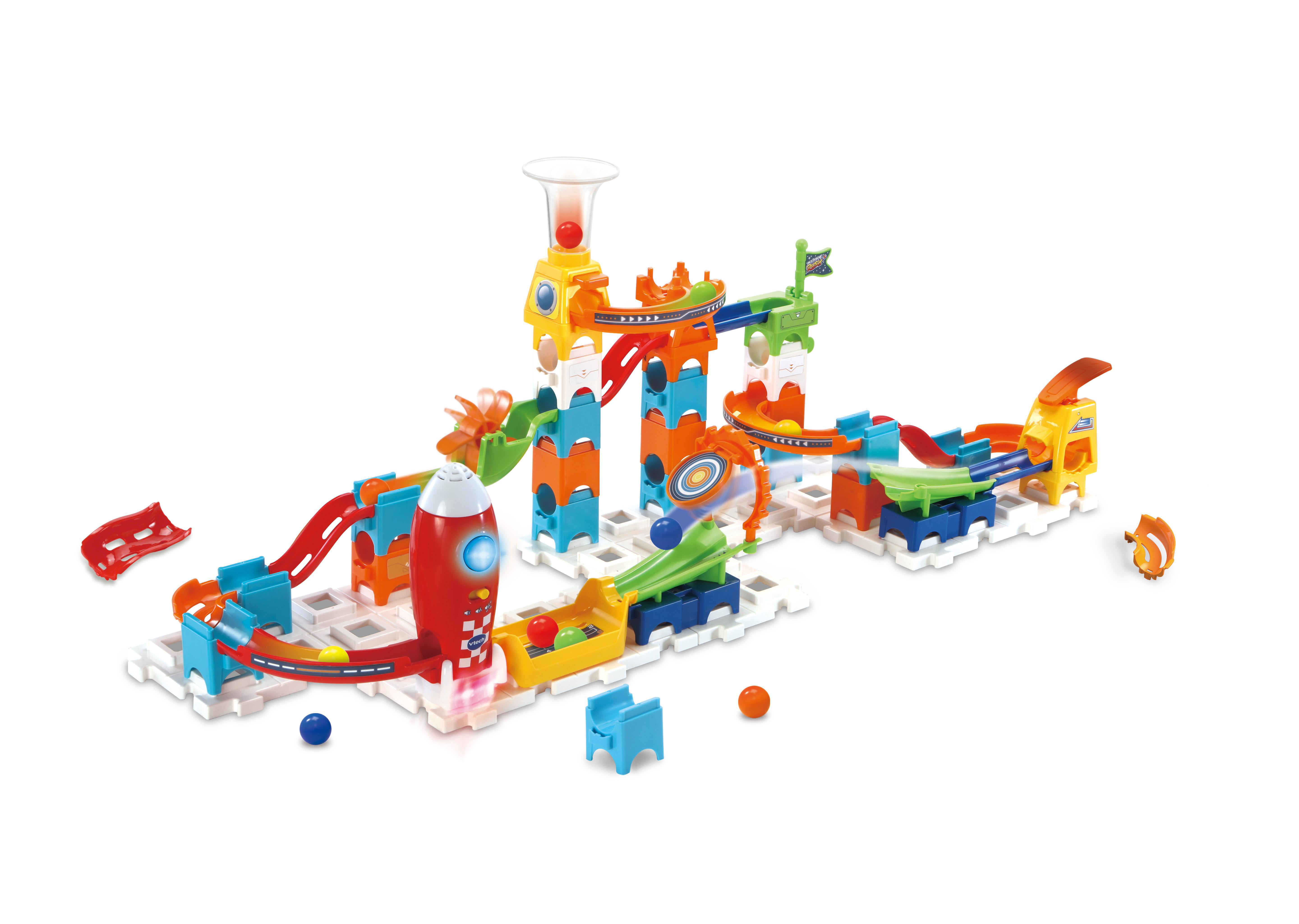 Marble Kugelbahn, Rush E VTECH Mehrfarbig Rocket Set M100 -