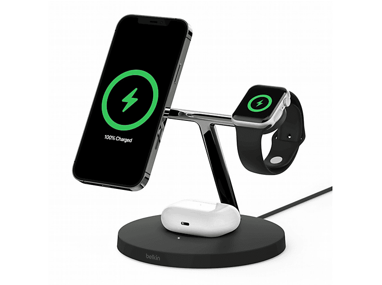 Acquista Caricabatterie Wireless 2 in 1 da 20W per Apple Watch 8 7 6 5 4 3  2 Airpods 3 Pro doppio pad di ricarica per iPhone 14 13 12 11 MAX XS XR X 8  Plus