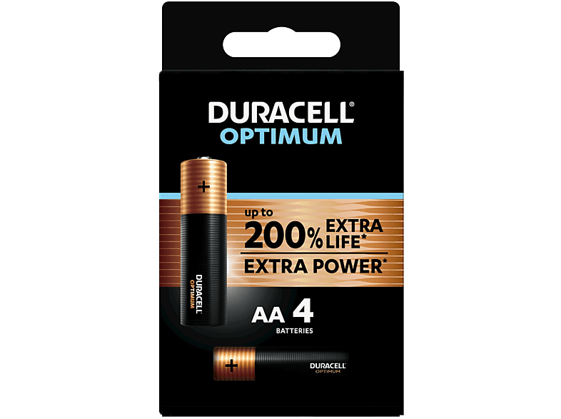 Batterie Duracell Optimum Aa B4