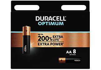 BATTERIE DURACELL OPTIMUM AA B8