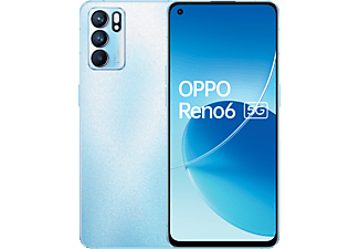 OPPO Reno6 5G - Smartphone (6.43 ", 128 GB, Arctic Blue)