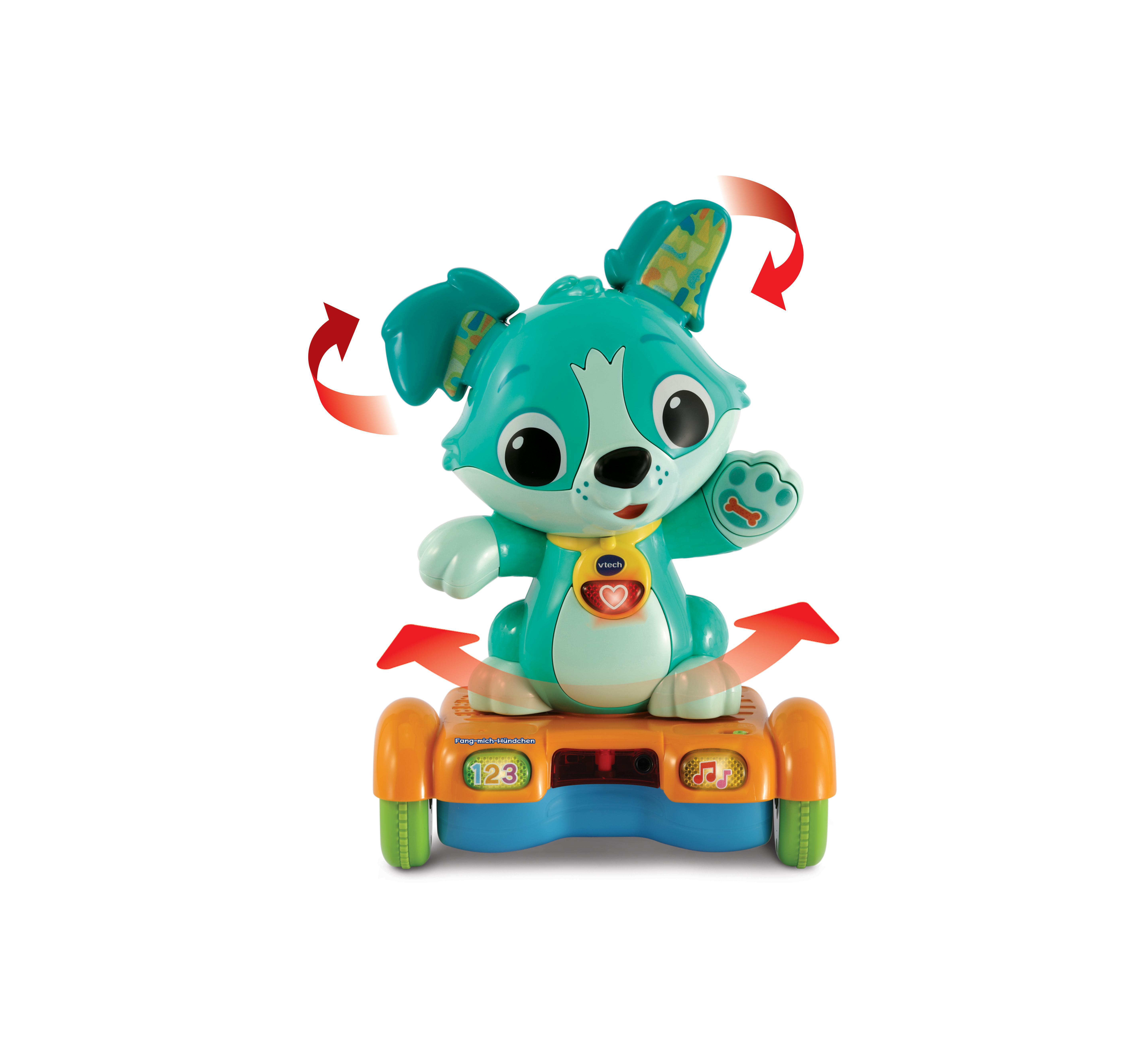 VTECH Fang-mich-Hündchen Spielzeugfigur, Mehrfarbig