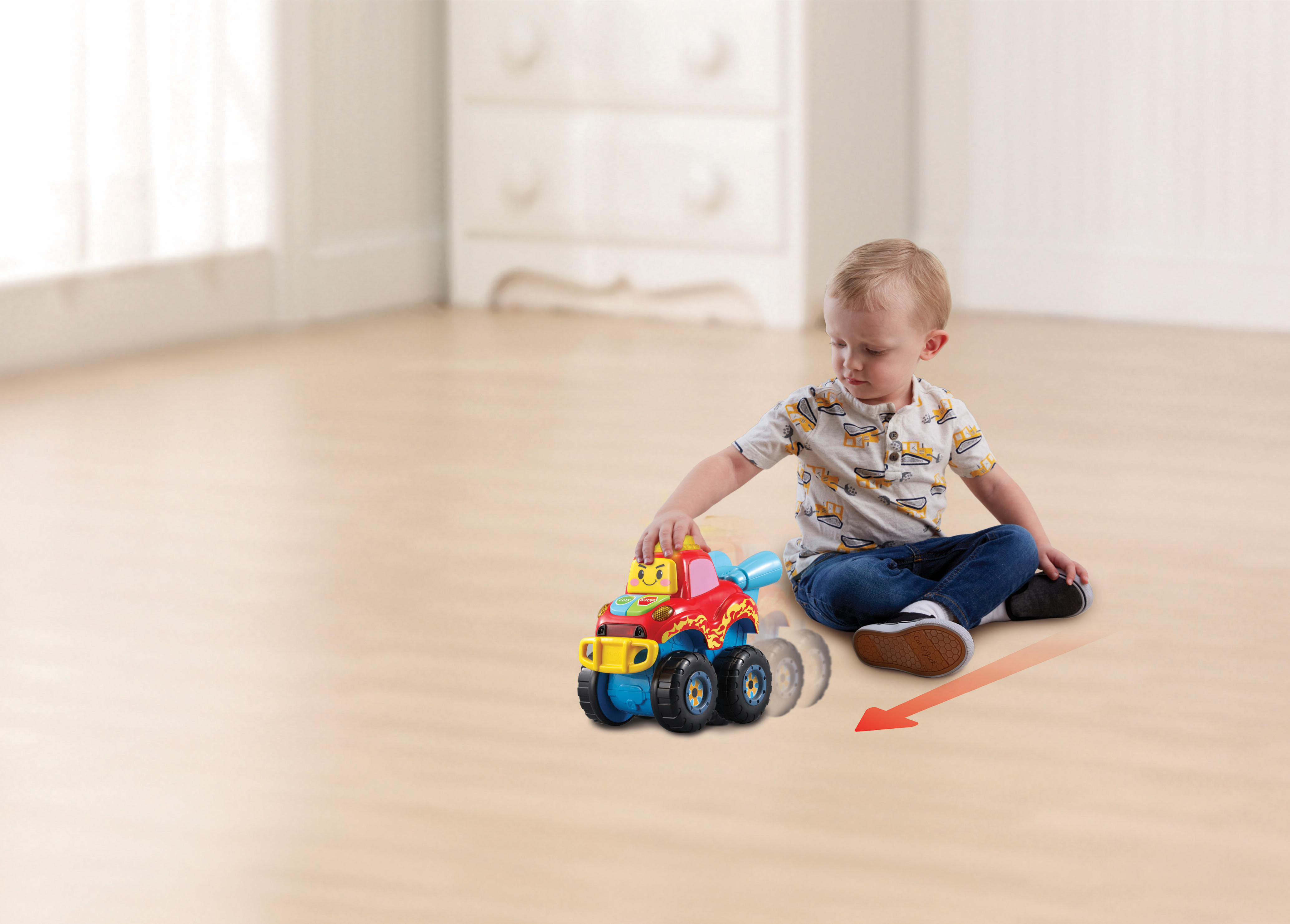 VTECH Tut Tut Baby Flitzer - Magic Move Supertruck Spielzeugauto, Mehrfarbig