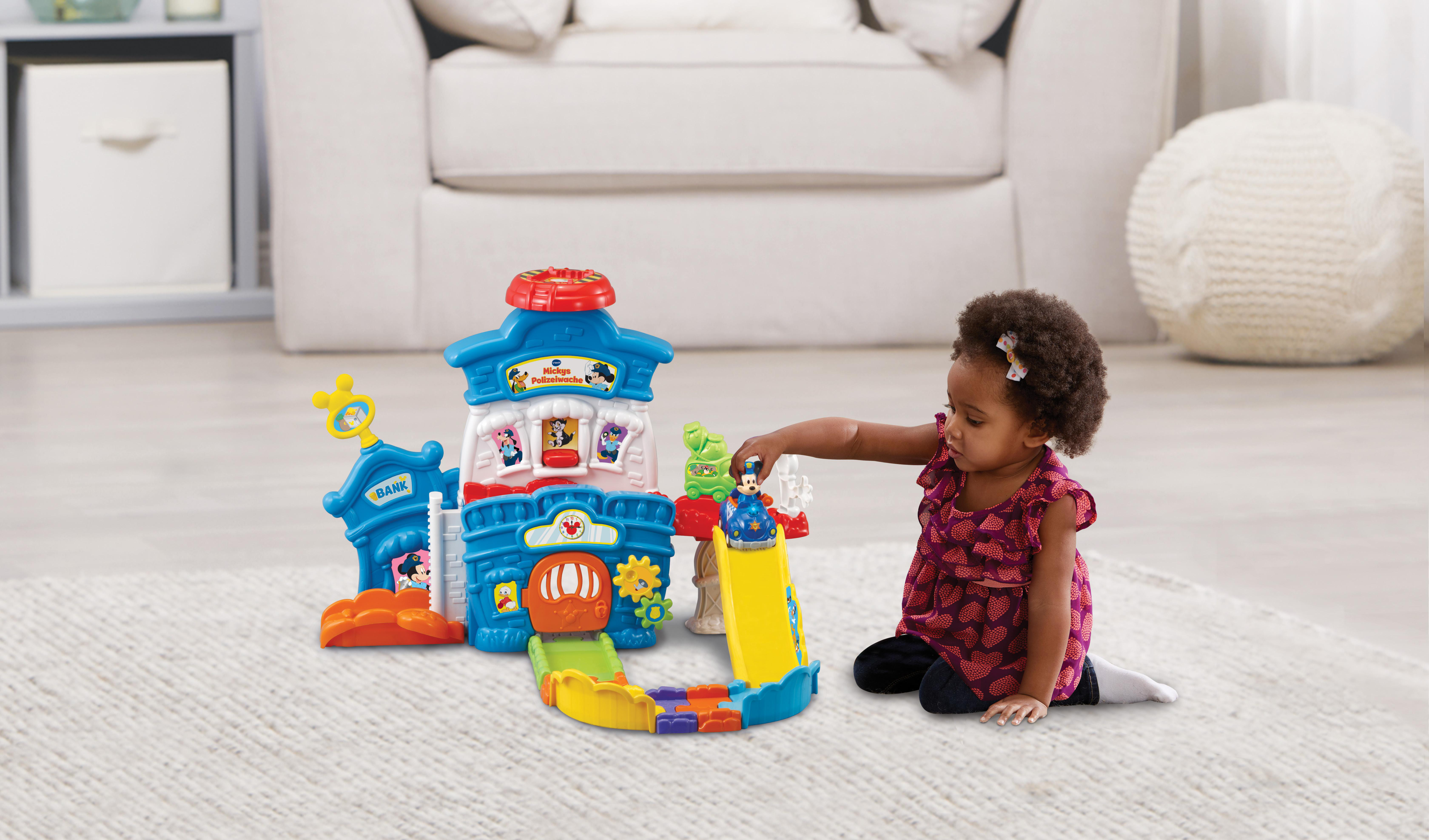 VTECH Tut Tut Baby Flitzer Mehrfarbig Mickys Polizeiwache - Spielset