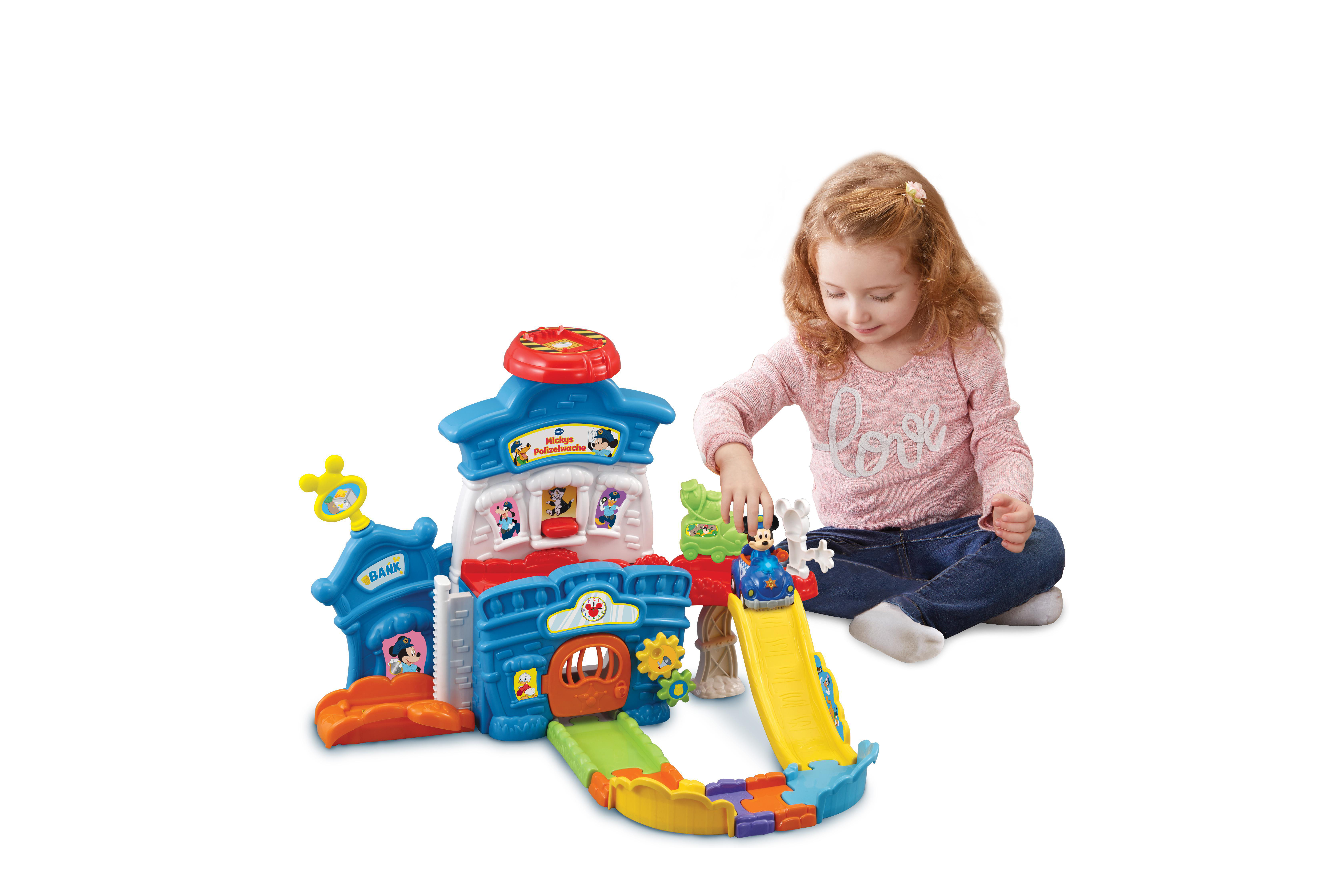 VTECH Tut Tut Baby Flitzer Mehrfarbig Mickys Polizeiwache - Spielset