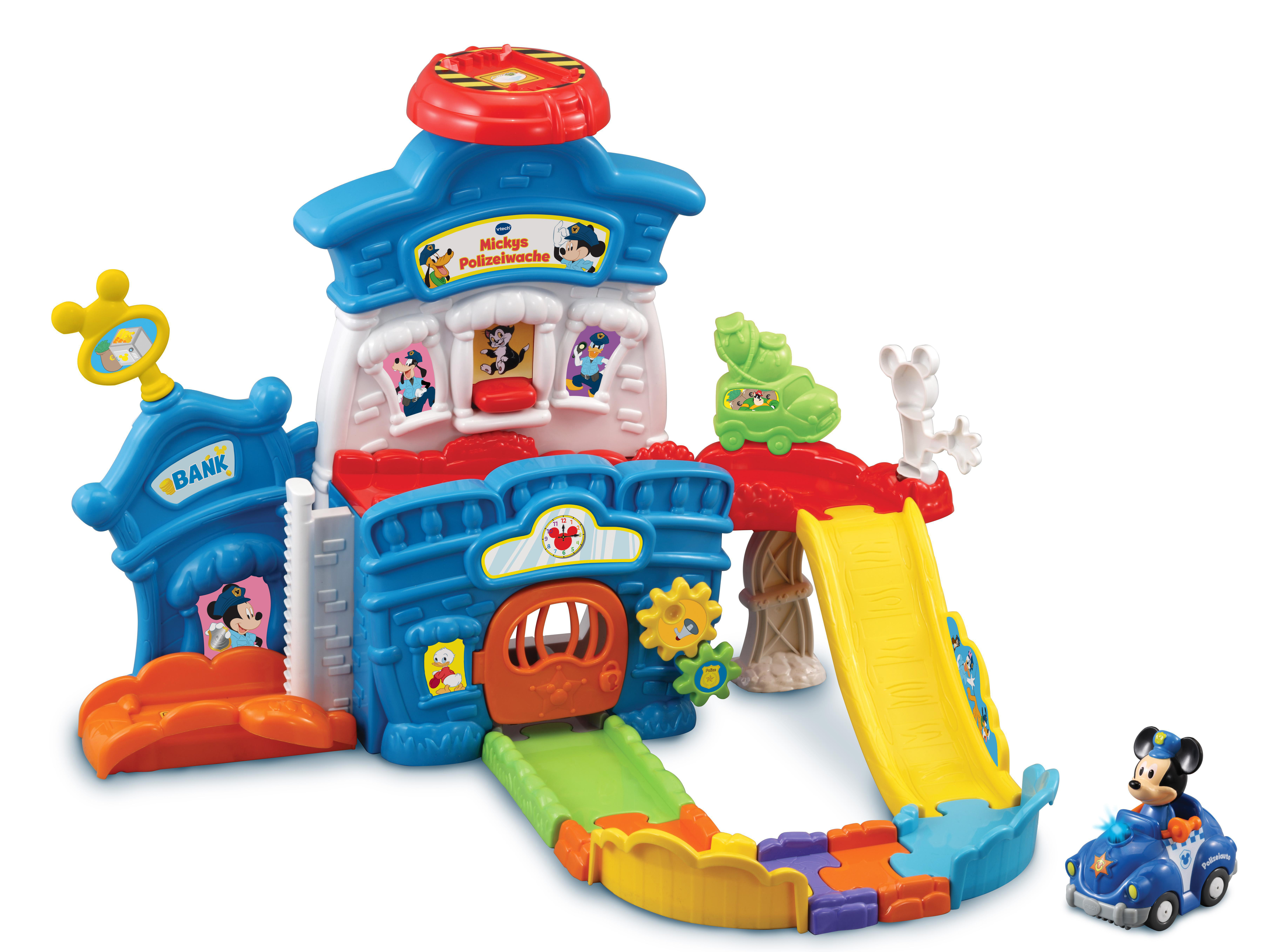 Mickys Baby Polizeiwache Spielset, VTECH Tut Flitzer Tut Mehrfarbig -