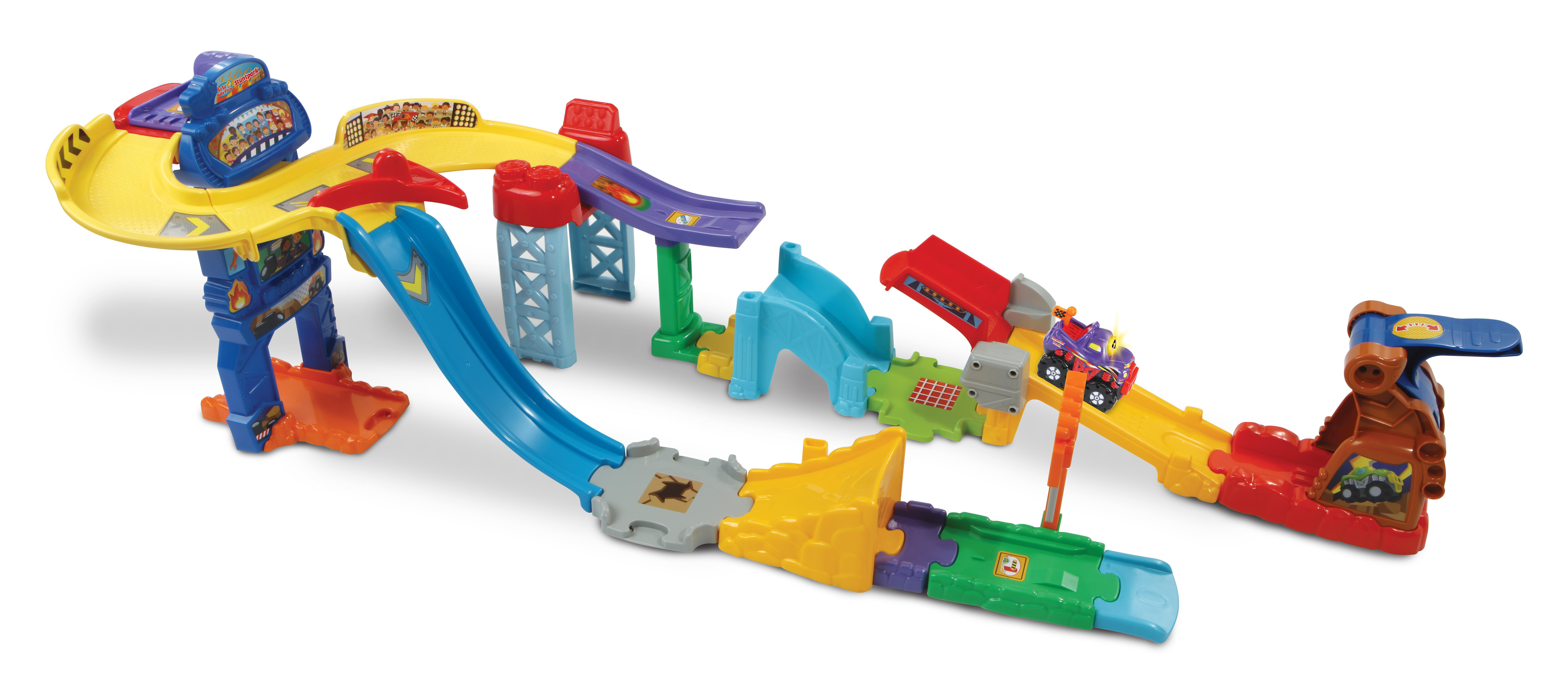 VTECH Tut Tut Baby Flitzer - Stuntpark Spielset, Mehrfarbig