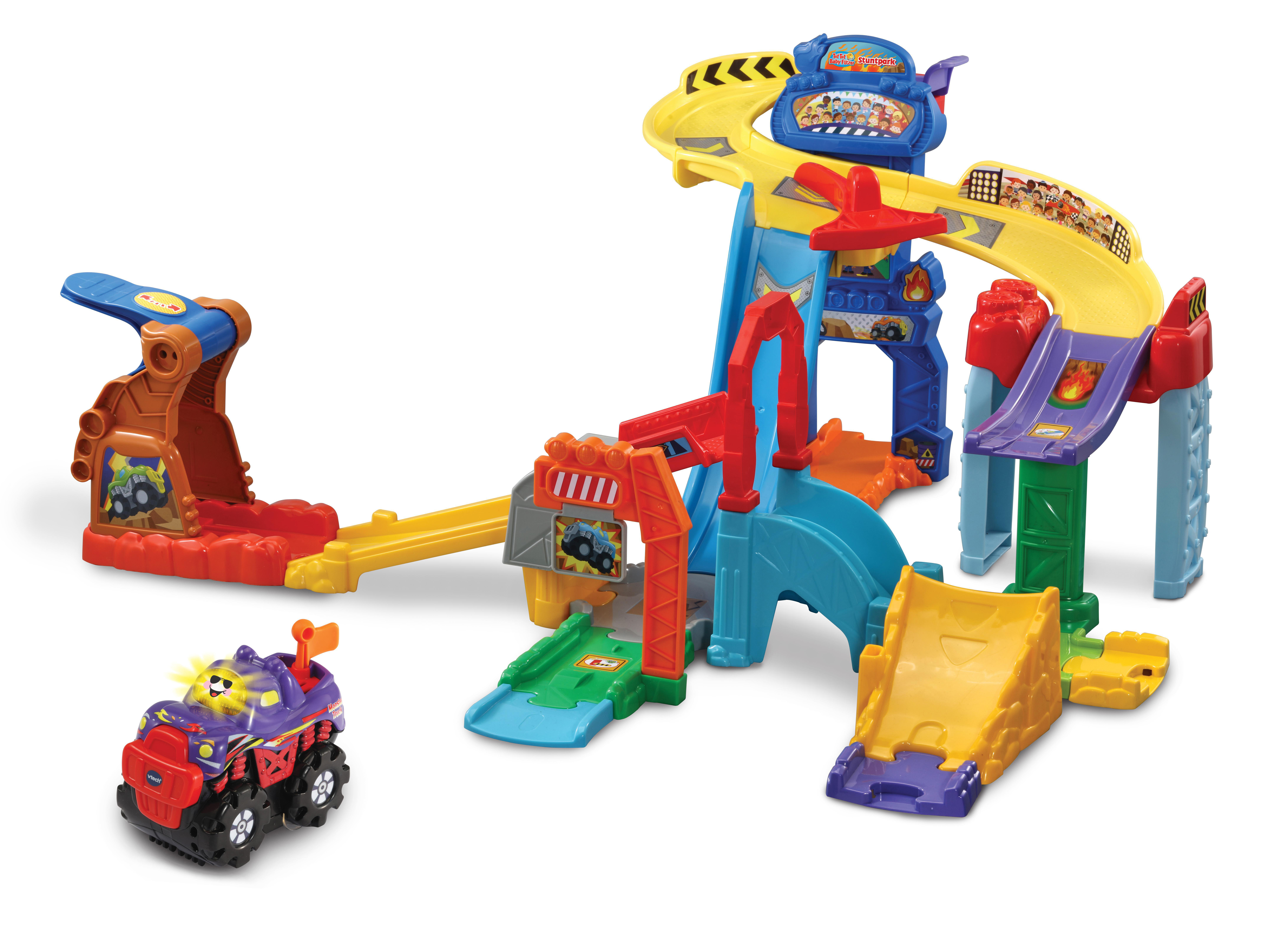 VTECH Tut Tut Baby Flitzer - Stuntpark Spielset, Mehrfarbig