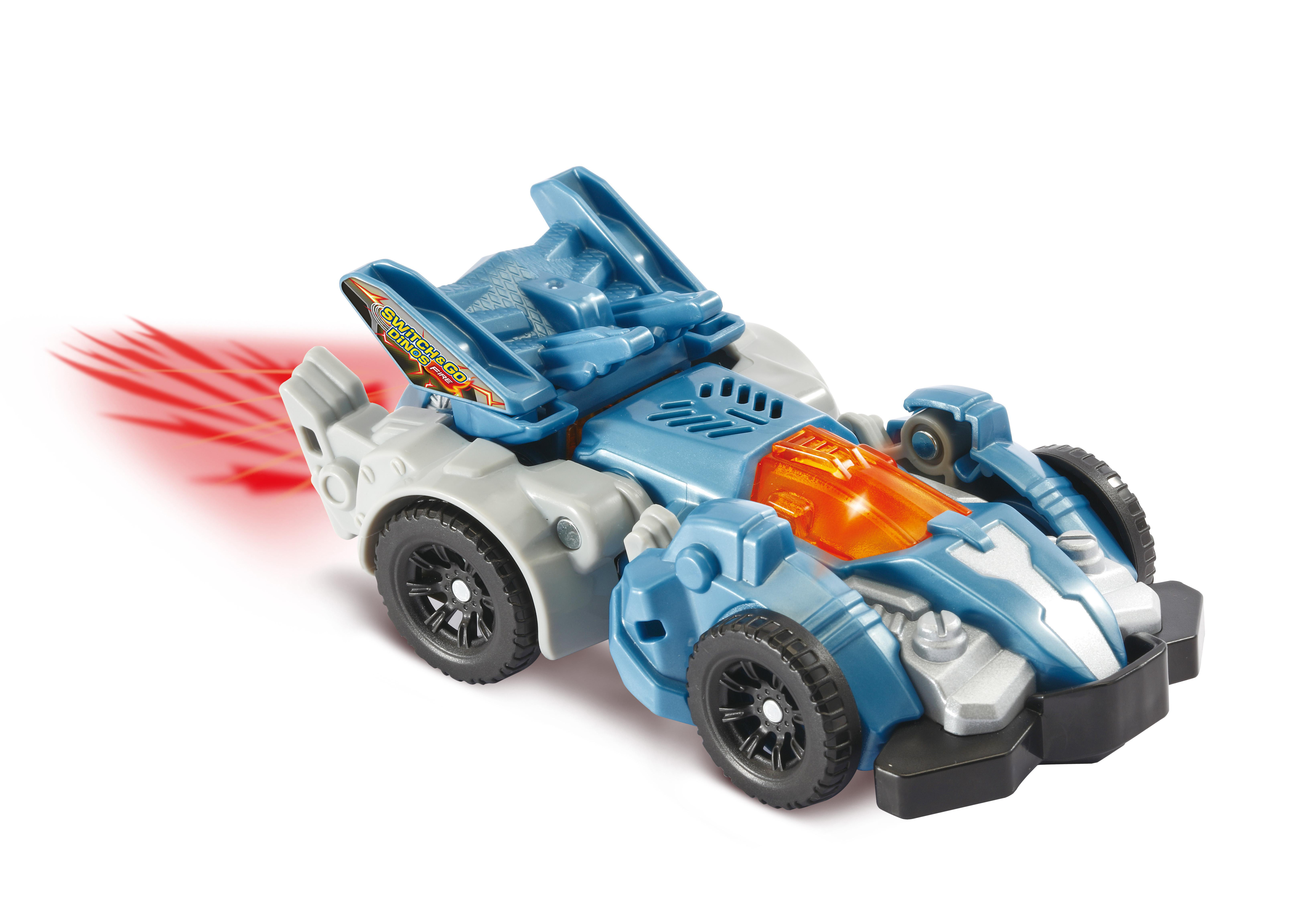 VTECH Switch & Go Dinos - Fire-Mini-Triceratops Actionfigur, Mehrfarbig