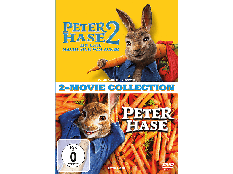 Peter Hase 1+2 DVD